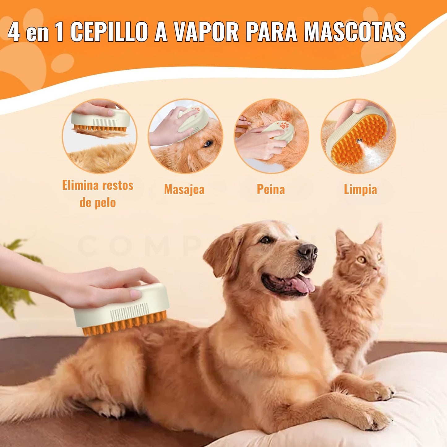 Peine 4 en 1 CleanPet™ │ Oferta 2x1 │ Cuidado Premium para tú mascota