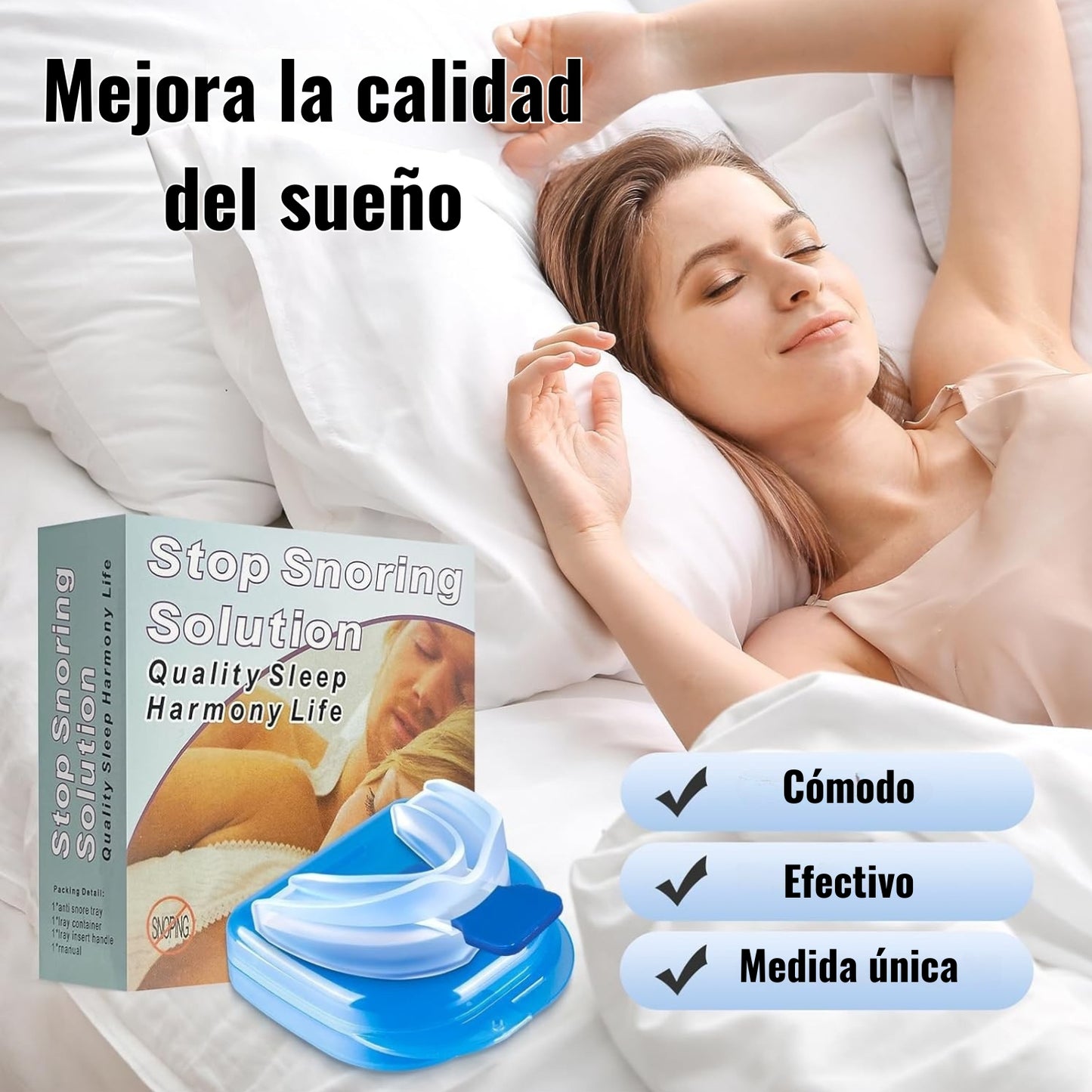 OFERTA ESPECIAL 2X1 AirBite™ Placa Anti Ronquido Apnea Y Bruxismo