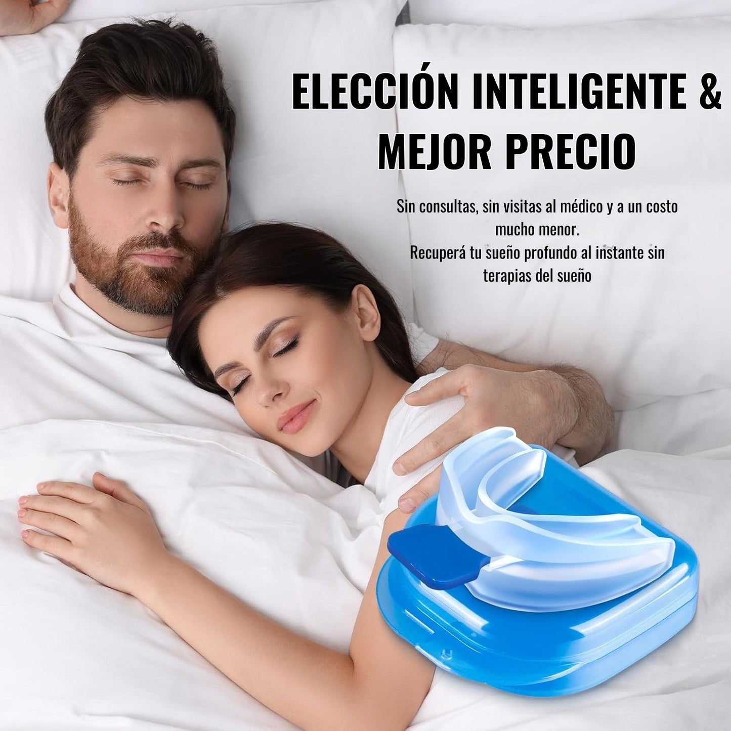 OFERTA ESPECIAL 2X1 AirBite™ Placa Anti Ronquido Apnea Y Bruxismo