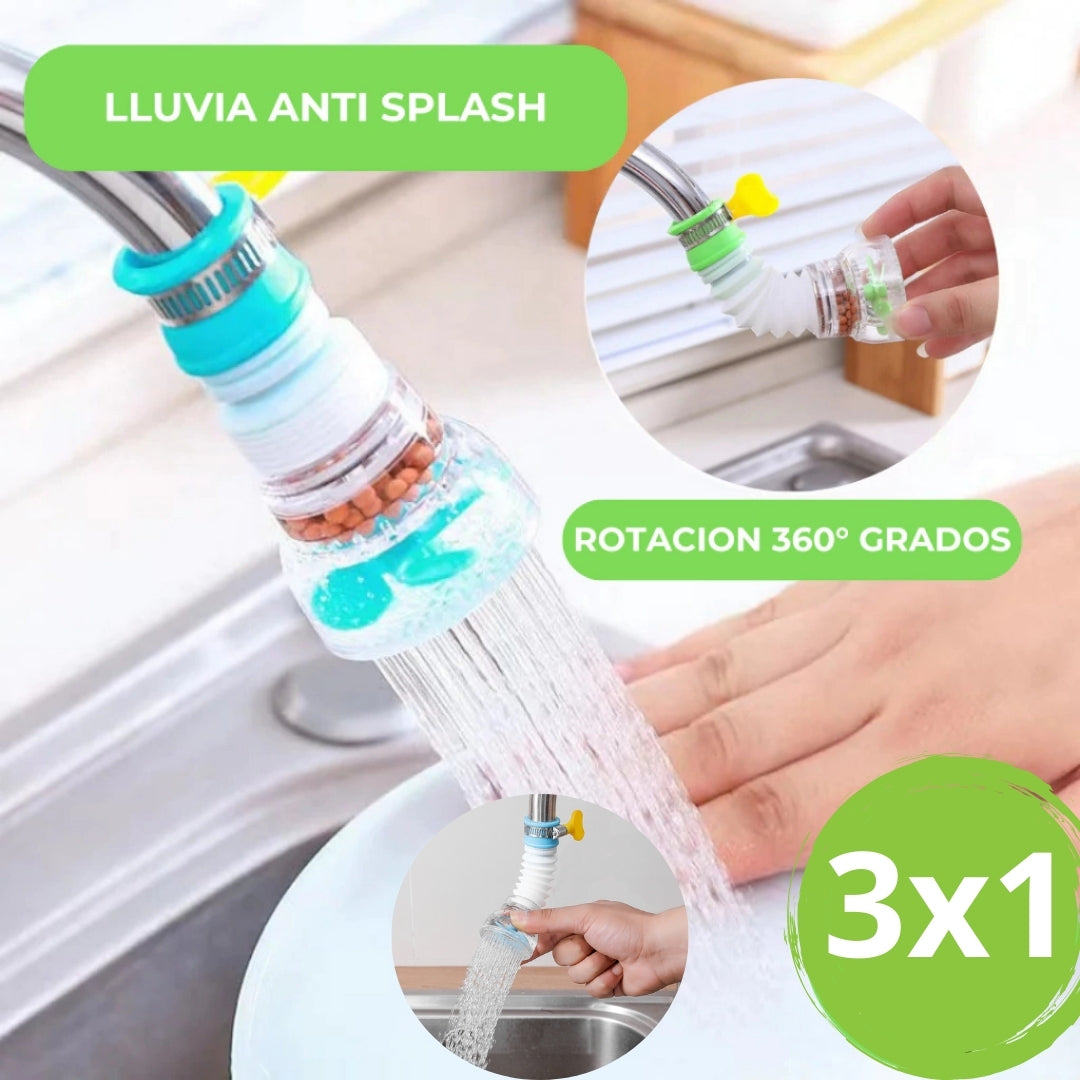 ¡OFERTA 3X1! AquaClean© - Purificador 360° Cocina