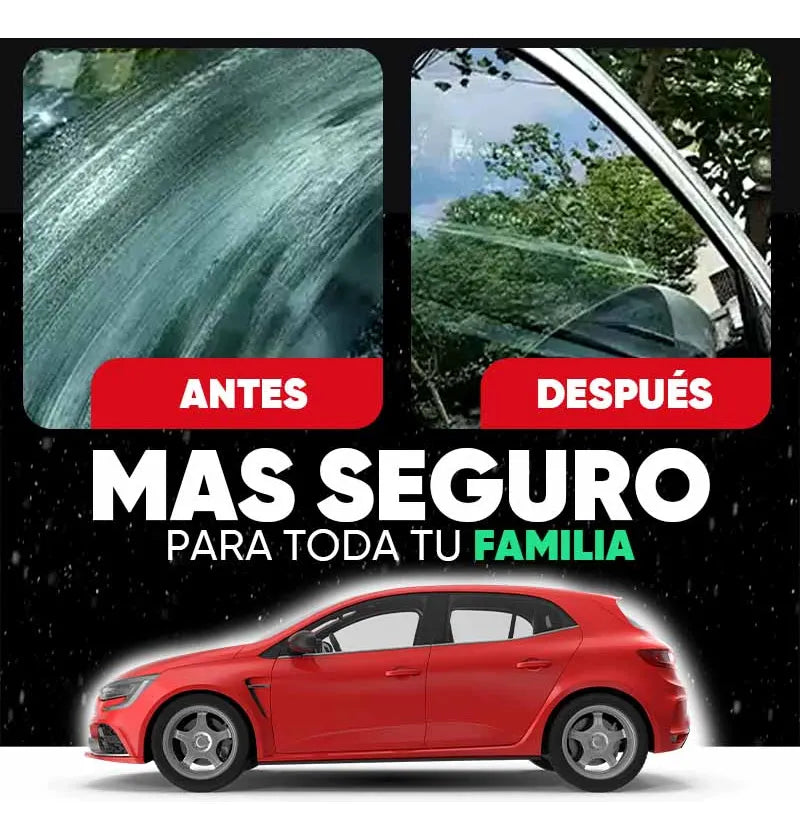 Cepillo Mágico para Parabrisas – Limpia, Desengrasa e Impermeabiliza en Segundos