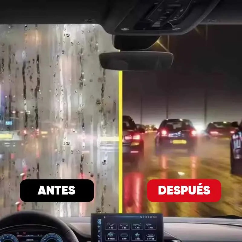 Cepillo Mágico para Parabrisas – Limpia, Desengrasa e Impermeabiliza en Segundos