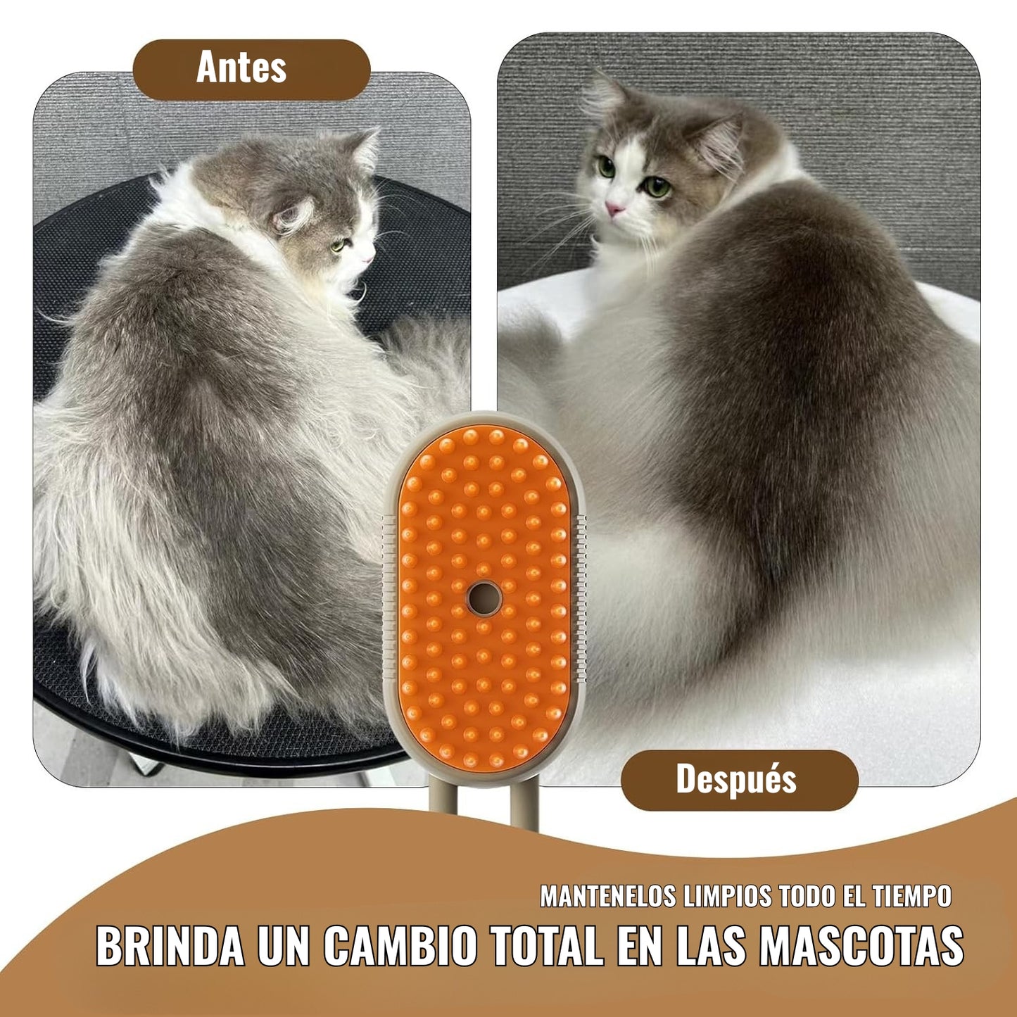 Peine 4 en 1 CleanPet™ │ Oferta 2x1 │ Cuidado Premium para tú mascota