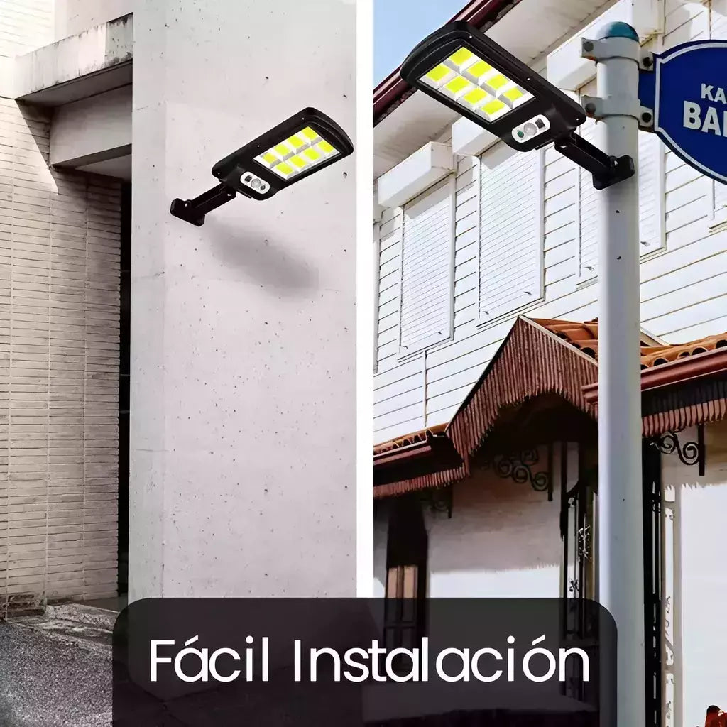 2X1 REFLECTOR SOLAR LED 1000W PARA EXTERIORES | SIN CABLES, SIN FACTURAS