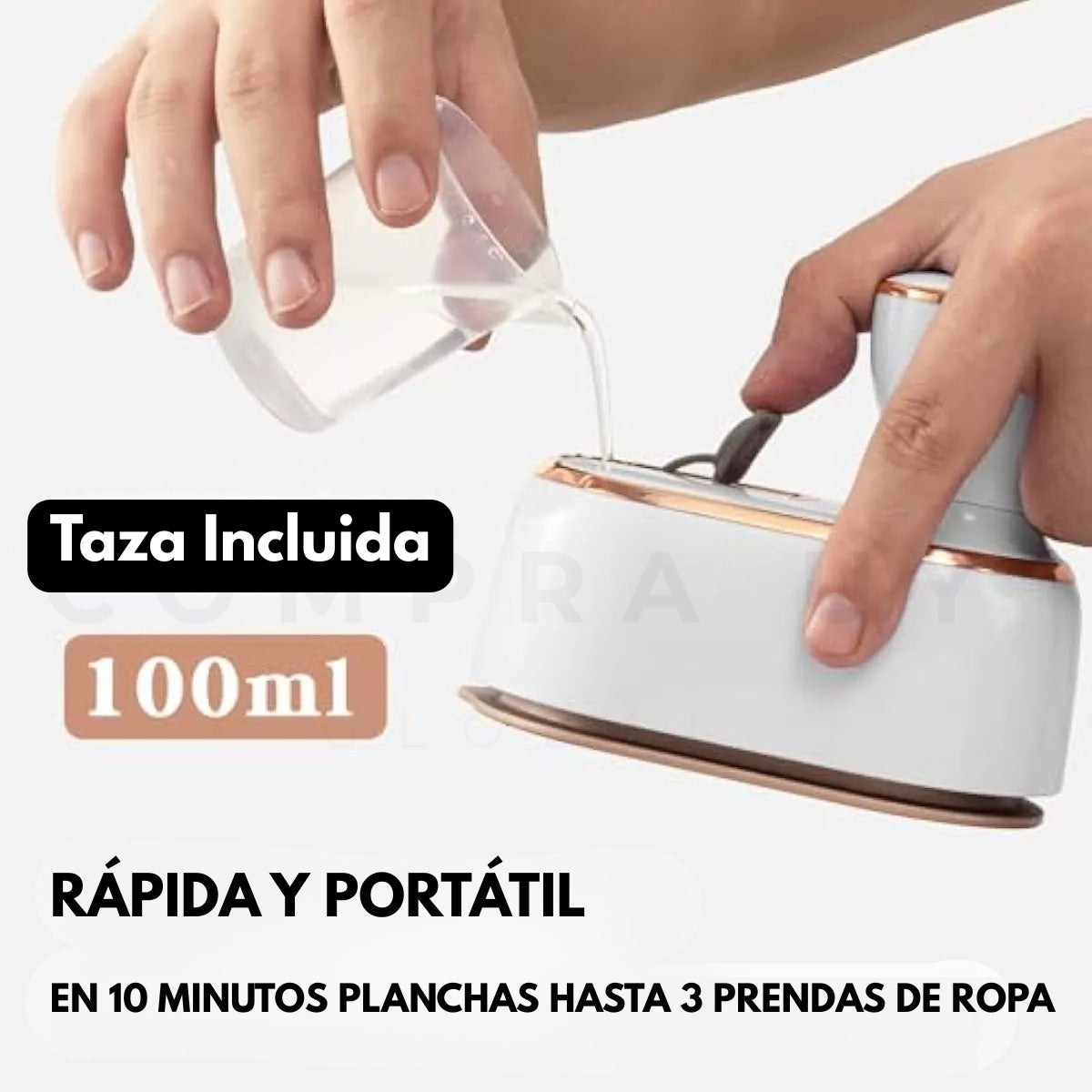 Plancha a Vapor Portátil IronSteam™ │ PERFECTA PARA VIAJES