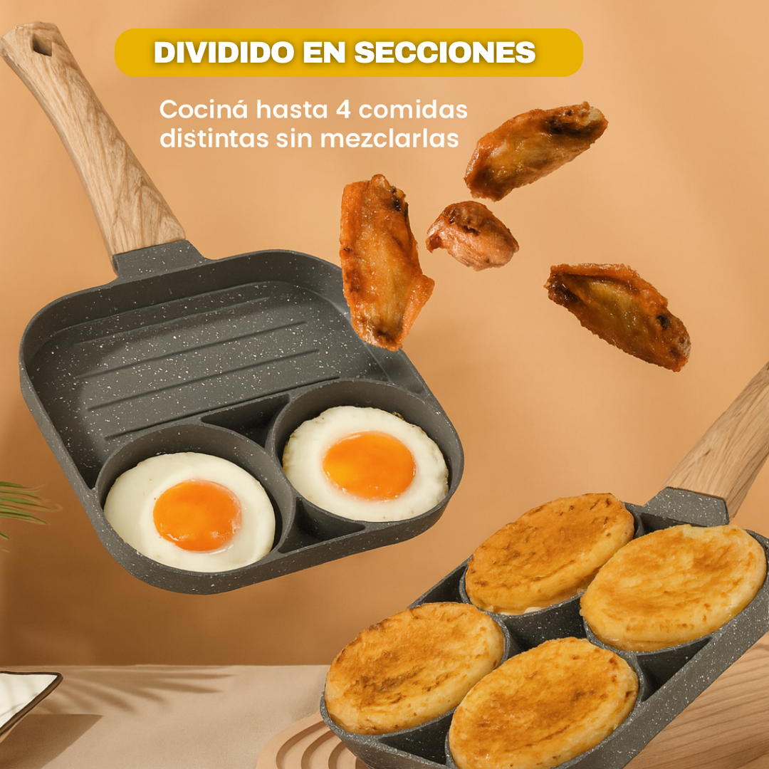 2x1 Set Sartenes MultiCook ™ | Cocina Más y Ensucia Menos