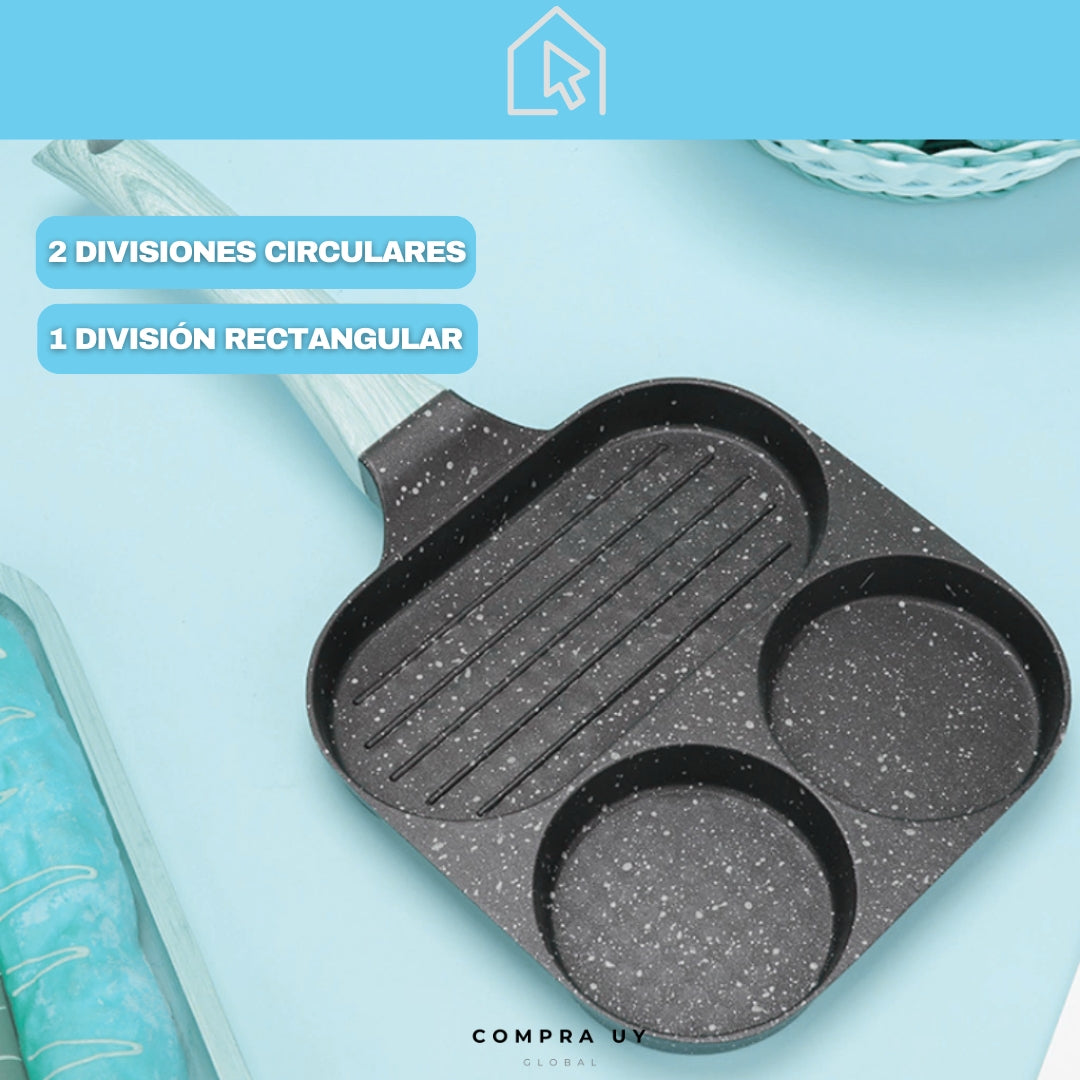2x1 Set Sartenes MultiCook ™ | Cocina Más y Ensucia Menos