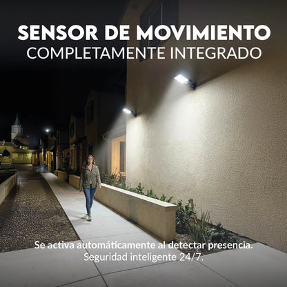 2X1 REFLECTOR SOLAR LED PARA EXTERIORES | SIN CABLES, SIN FACTURAS