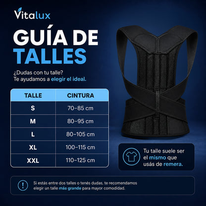 Corrector de Postura Vitalux