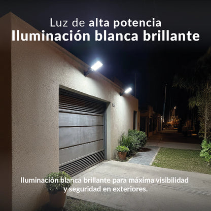 2X1 REFLECTOR SOLAR LED PARA EXTERIORES | SIN CABLES, SIN FACTURAS