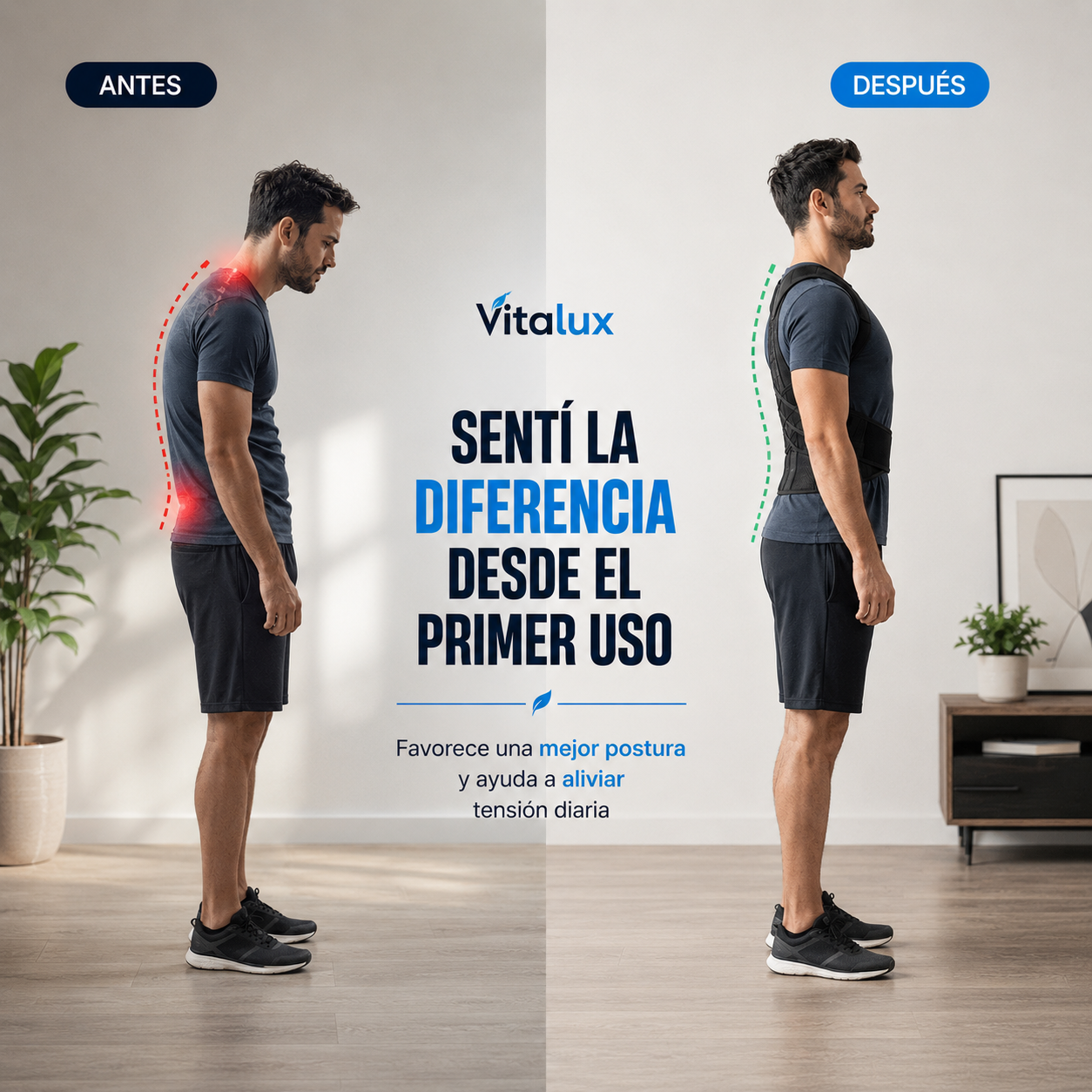 Corrector de Postura Vitalux