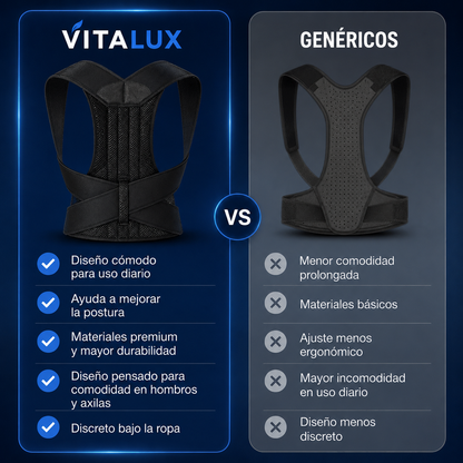 Corrector de Postura Vitalux