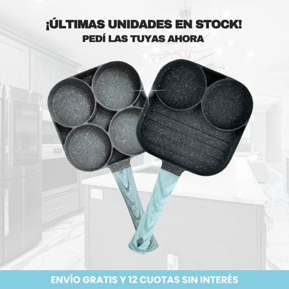 2x1 Set Sartenes MultiCook ™ | Cocina Más y Ensucia Menos