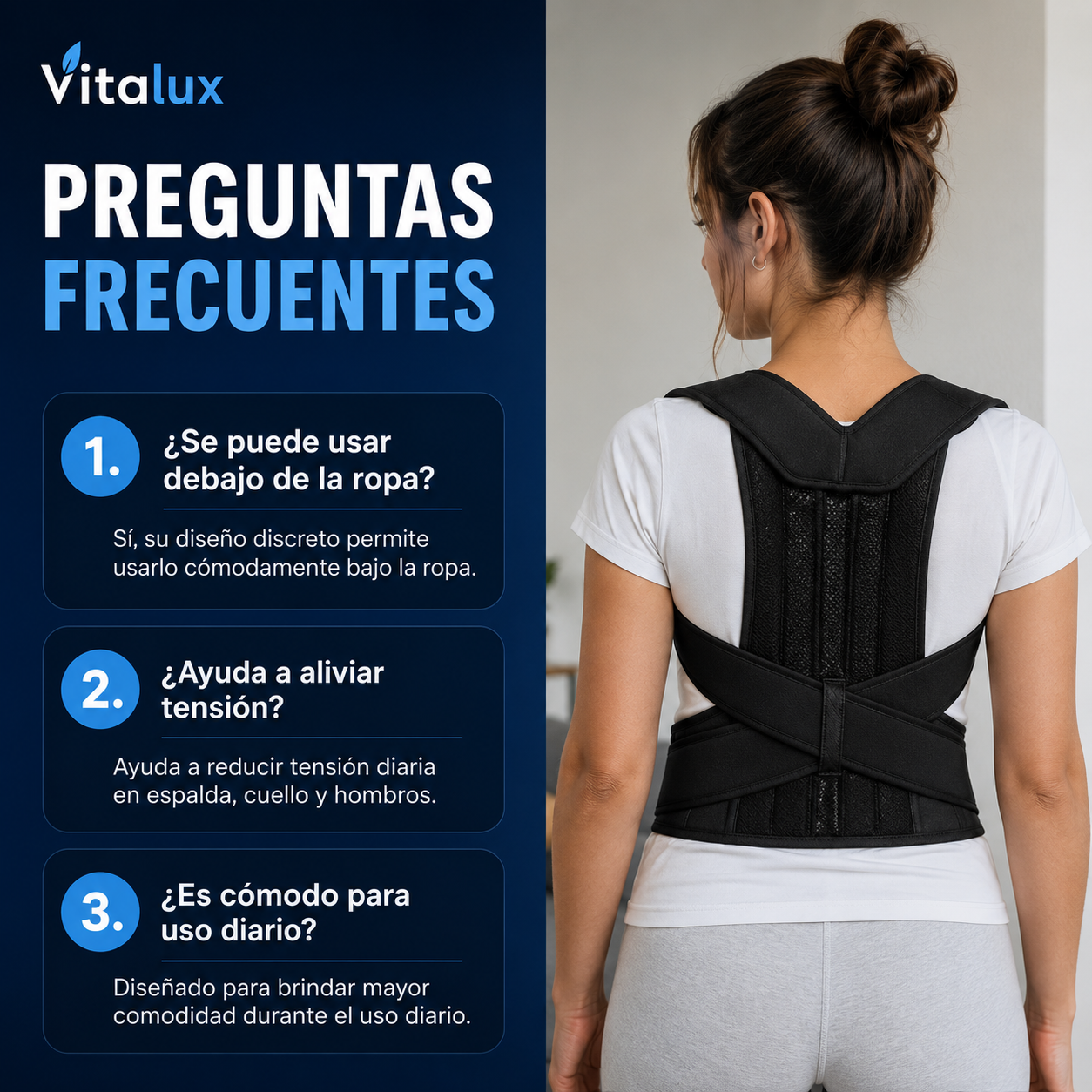 Corrector de Postura Vitalux