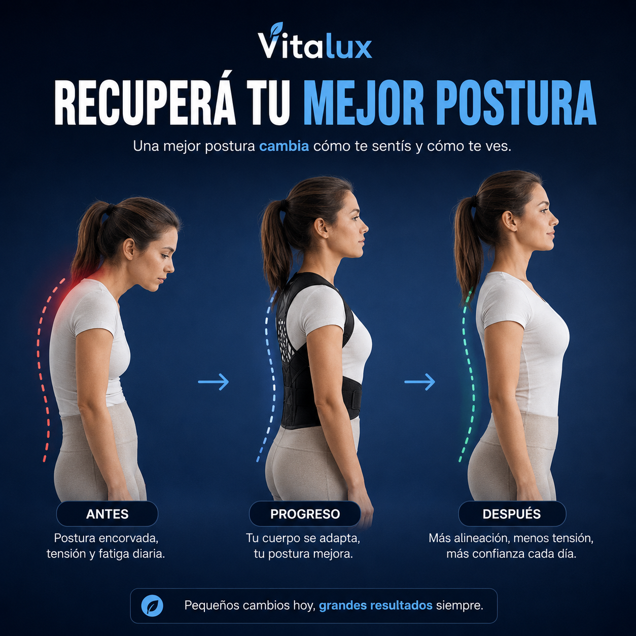 Corrector de Postura Vitalux