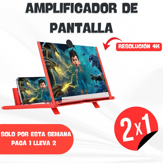 PROMO 2X1! Amplificador de Pantalla - Mira tus videos favoritos en HD