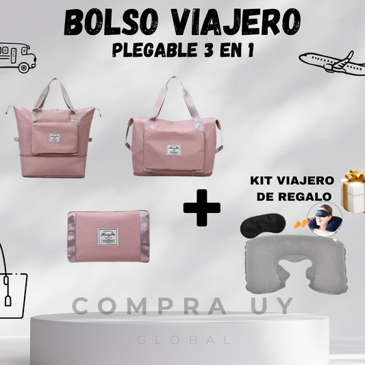 BolsoViajero™ Expandible + 🛫Multi Espacio + Kit viajero