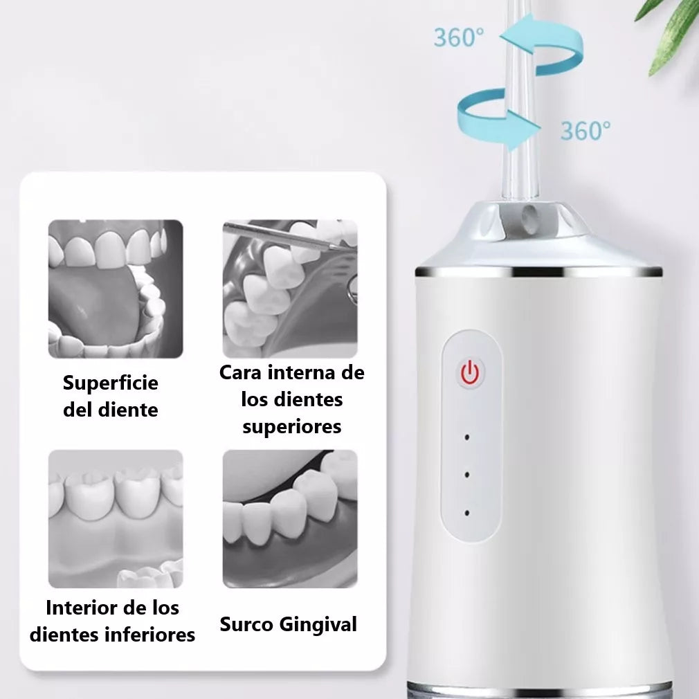 Irrigador Bucal Limpieza Profunda ┃CleanSmile™