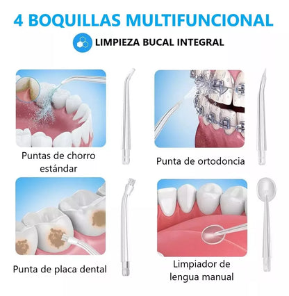 Irrigador Bucal Limpieza Profunda ┃CleanSmile™