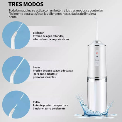 Irrigador Bucal Limpieza Profunda ┃CleanSmile™