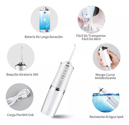 Irrigador Bucal Limpieza Profunda ┃CleanSmile™