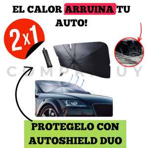 ¡LIQUIDACIÓN 2X1! - Paragua Parasol AutoShield Dúo