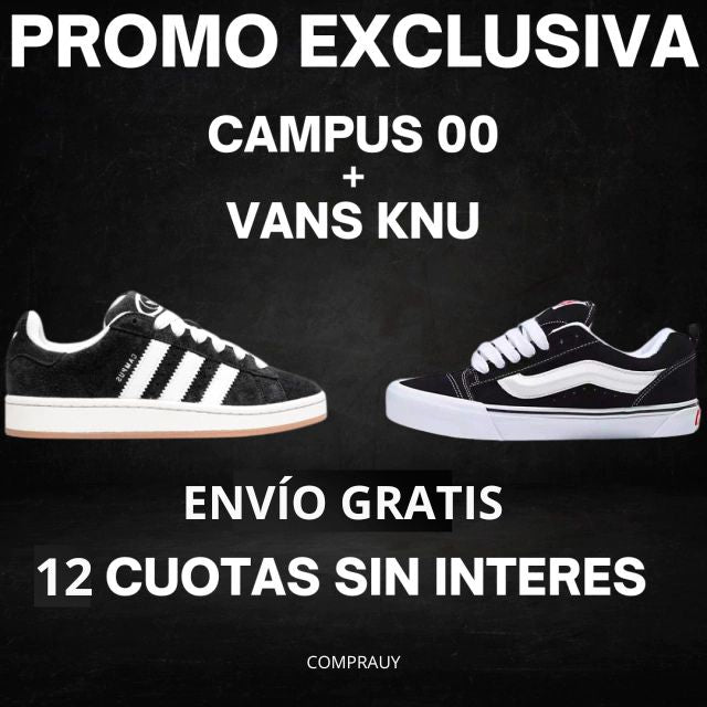 ¡¡OFERTA 2X1!! - CAMPUS OO' + VANS KNU DE REGALO