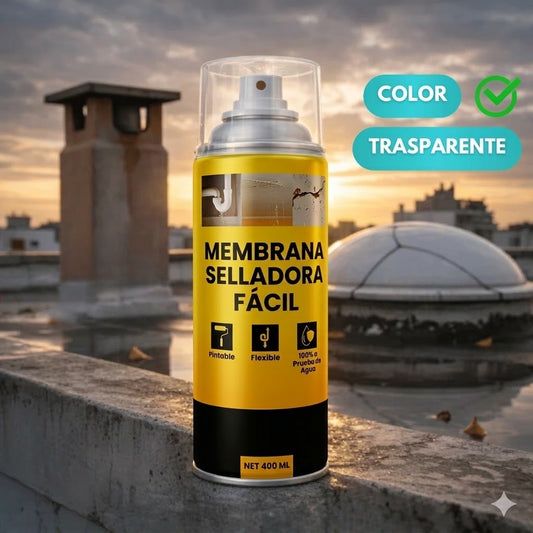 Spray Sellador Impermeable | ¡Adios goteras y grietas sella todo!