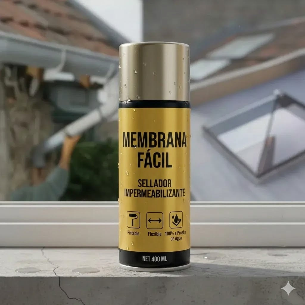 Spray Sellador Impermeable | ¡Adios goteras y grietas sella todo!