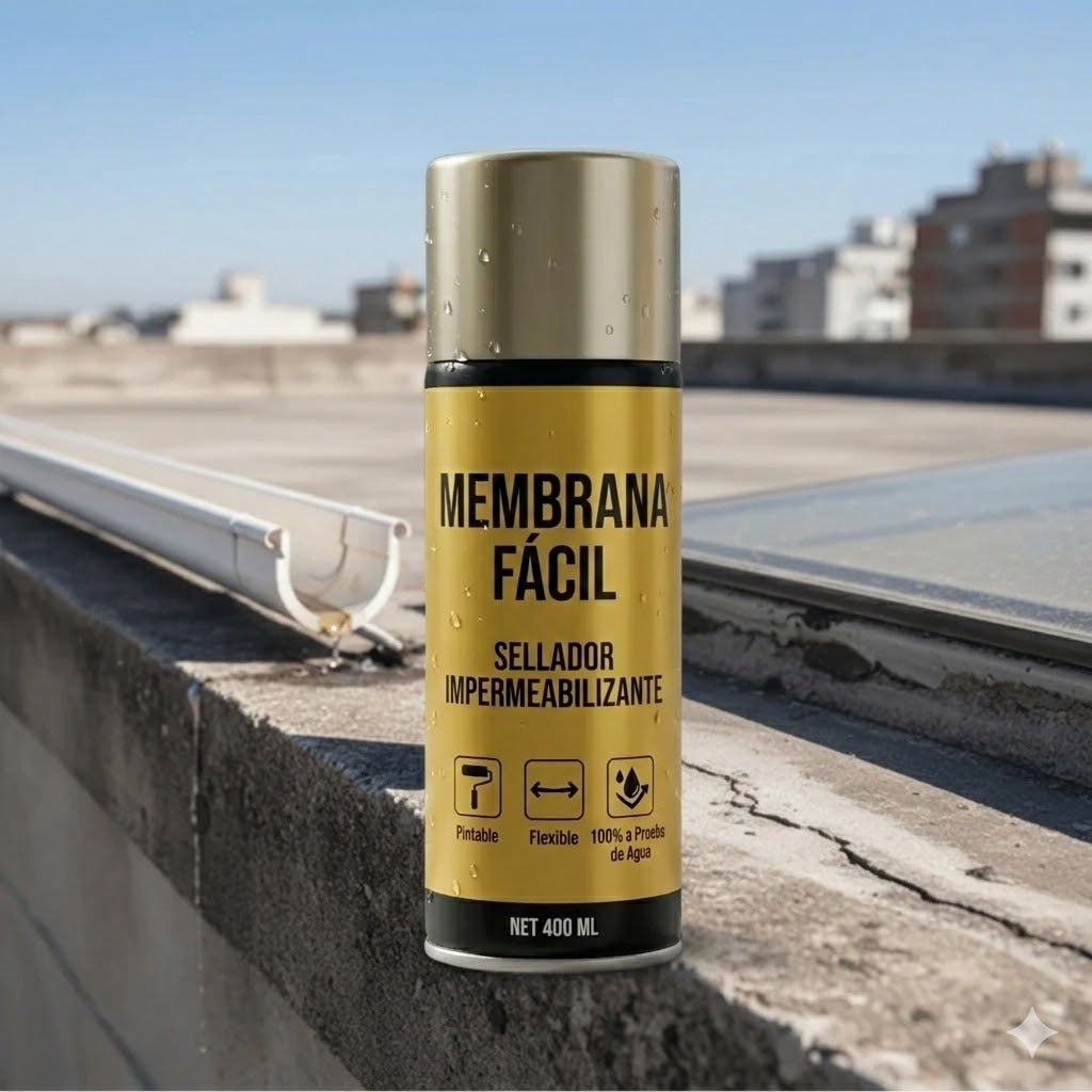 Spray Sellador Impermeable | ¡Adios goteras y grietas sella todo!