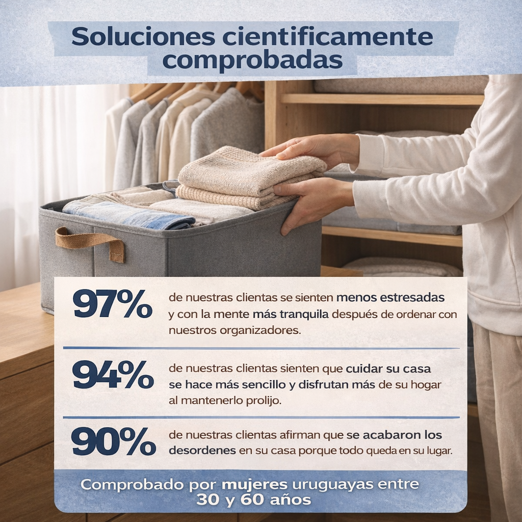 Organizadores de Ropa Plegables Comprauy™ | Comprá 1 y Lleváte 3