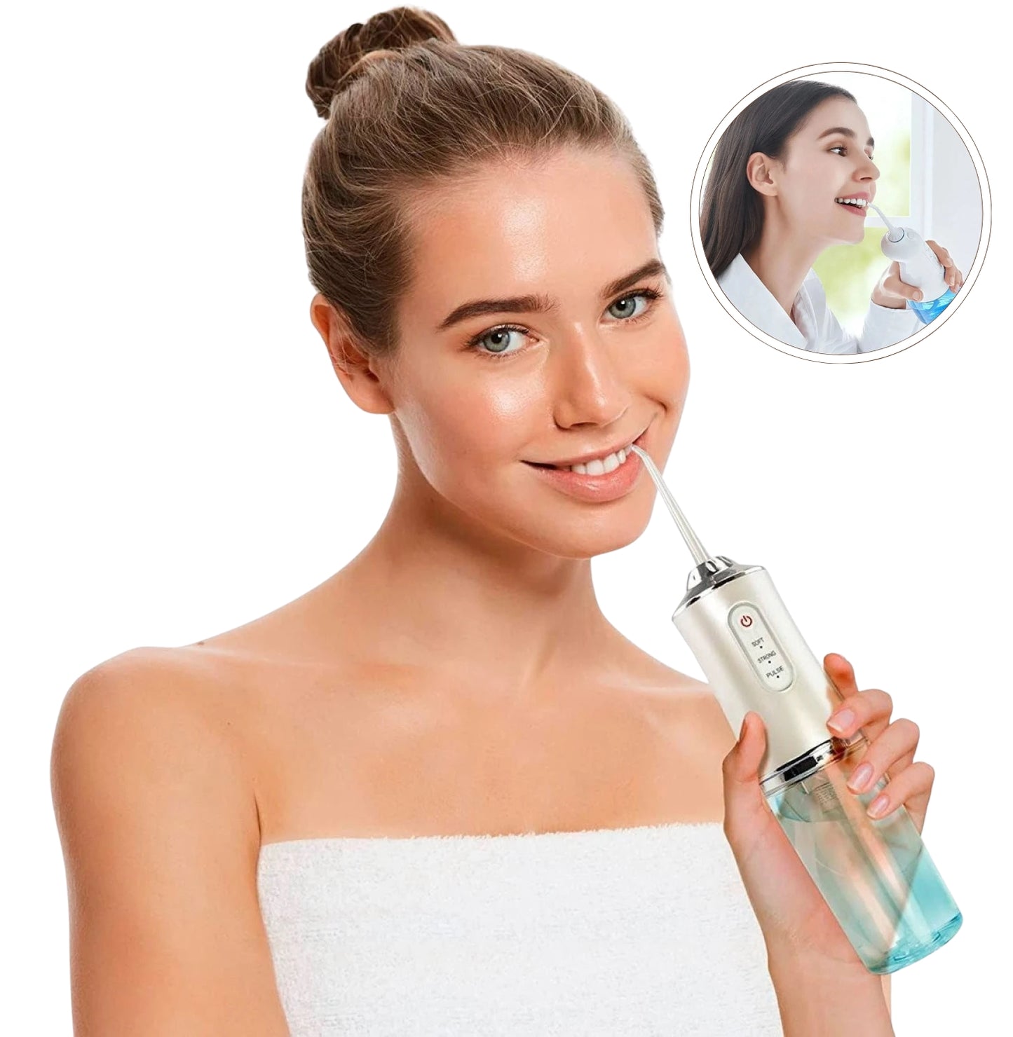 Irrigador Bucal Limpieza Profunda ┃CleanSmile™