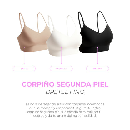 PROMO 3x1 | Corpiño Segunda Piel