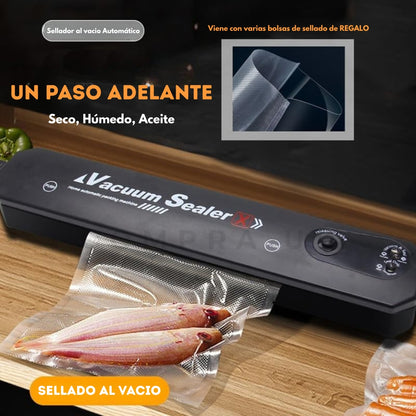 Selladora al Vacío PROFESIONAL Vacuum™ | Bolsas de Sellado de REGALO