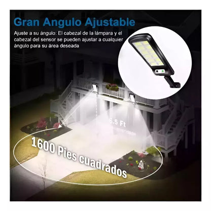 2X1 REFLECTOR SOLAR LED 1000W PARA EXTERIORES | SIN CABLES, SIN FACTURAS