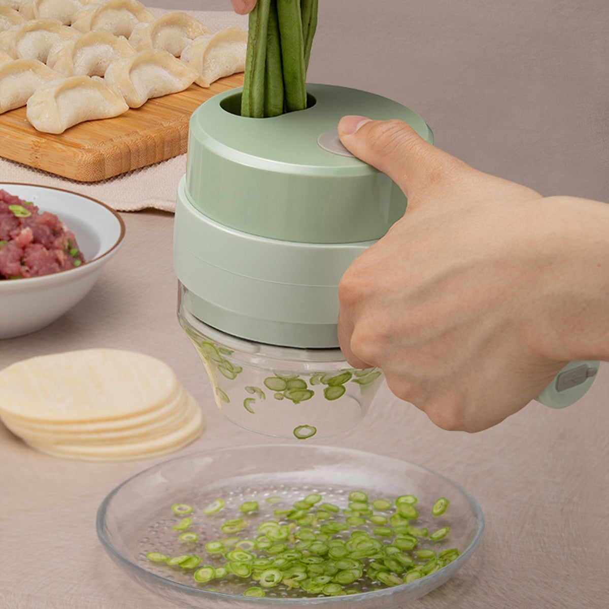 Picadora de Alimentos Eléctrica Multifuncional - SmartChef™ - ENVÍO GRATIS