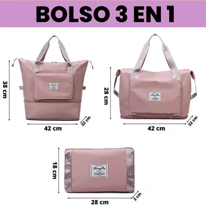 BolsoViajero™ Expandible + 🛫Multi Espacio + Kit viajero
