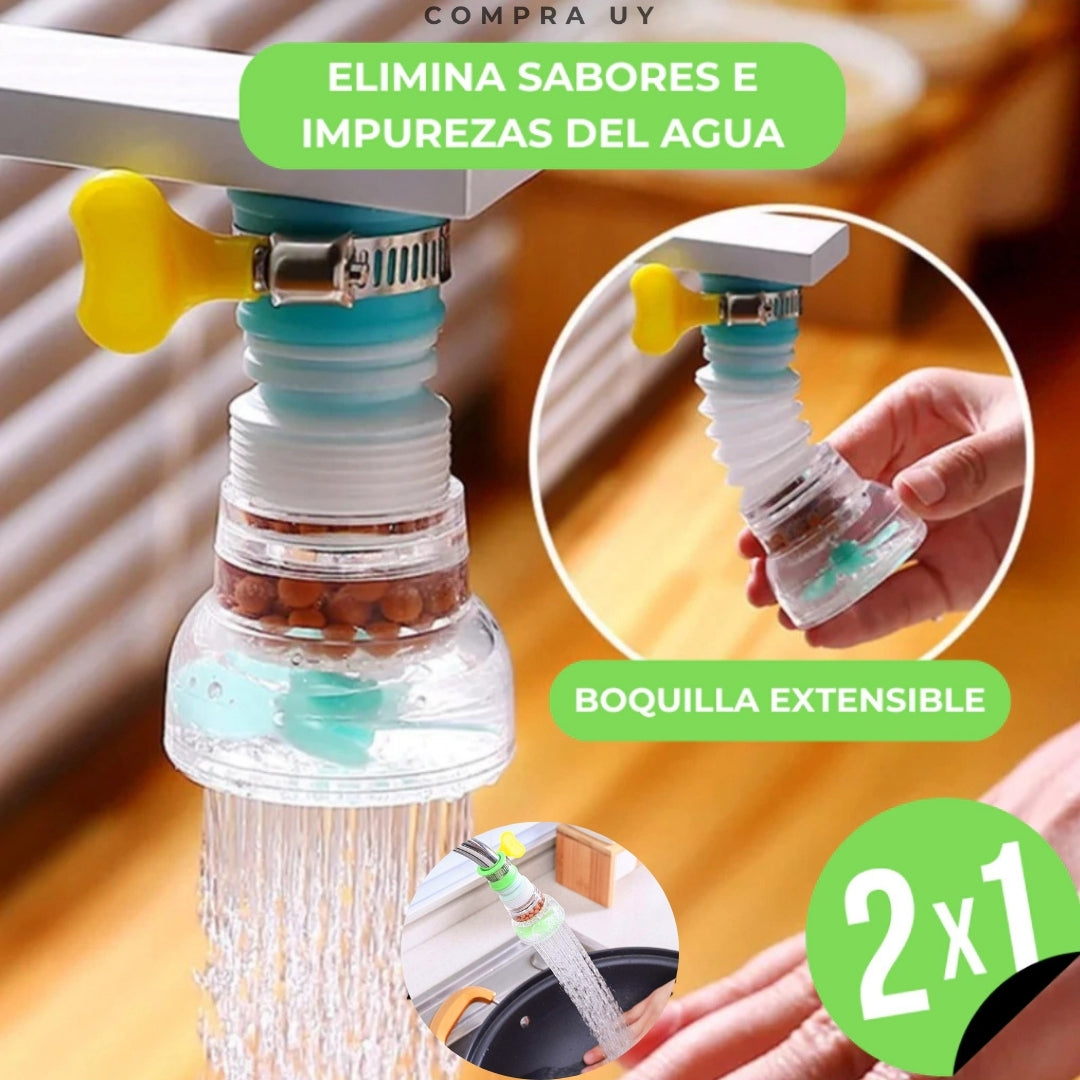 ¡OFERTA 2X1! AquaClean© - Purificador 360° Cocina