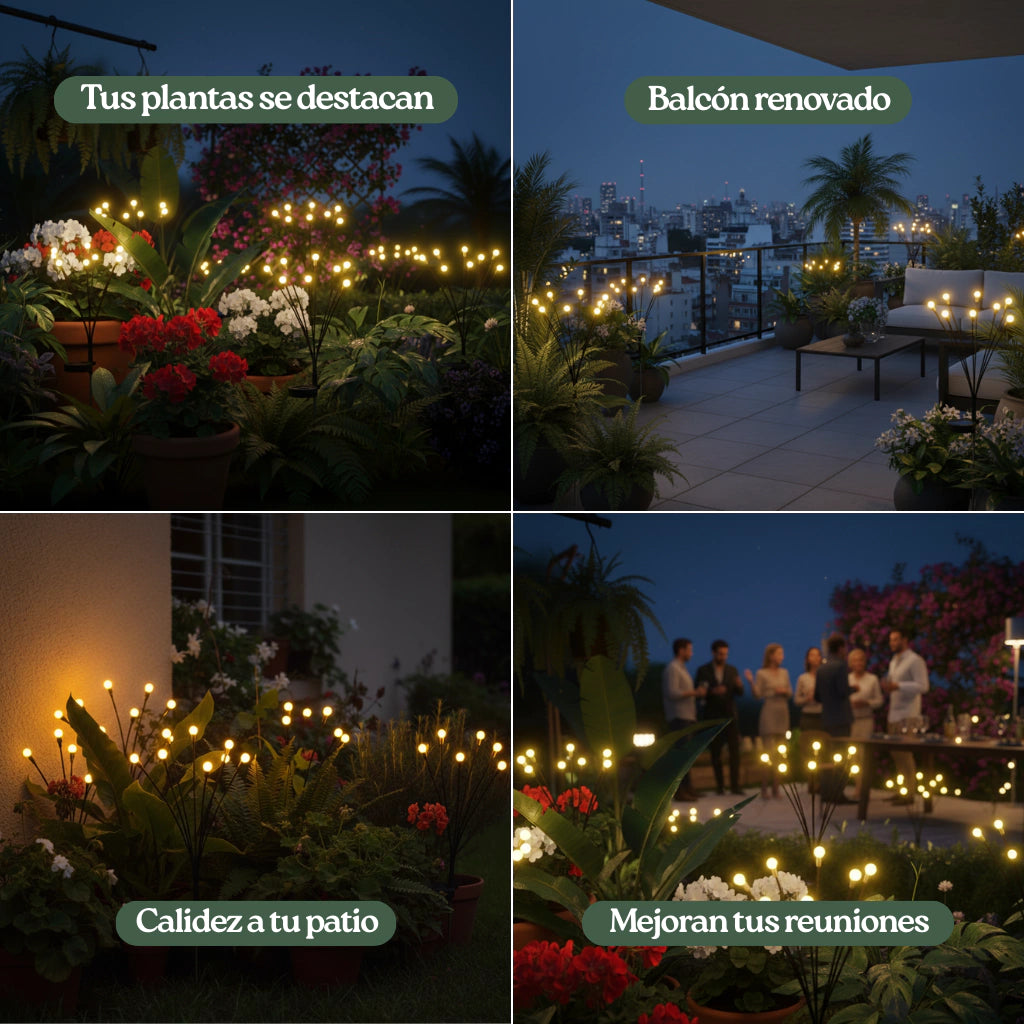Ramo LUCES SOLARES para jardín | BLACK FRIDAY | 50% OFF