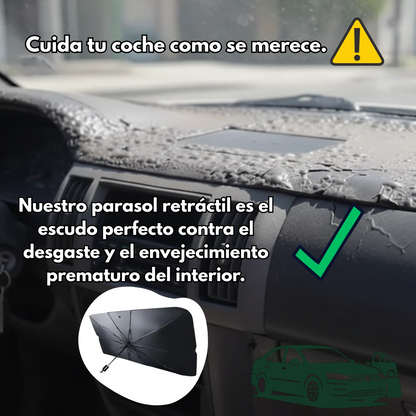 LIQUIDACIÓN 2X1 | PARASOL PREMIUM PARA AUTO | PROTEGE TU VEHICULO DEL CALOR