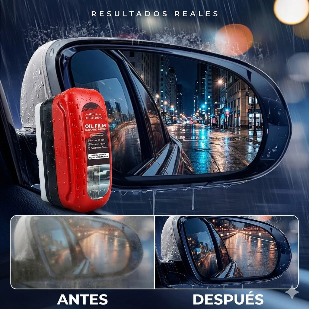 OilFilm™ - Limpiador de Parabrisas Profesional