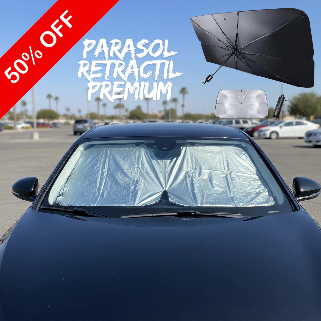 LIQUIDACIÓN 2X1 | PARASOL PREMIUM PARA AUTO | PROTEGE TU VEHICULO DEL CALOR