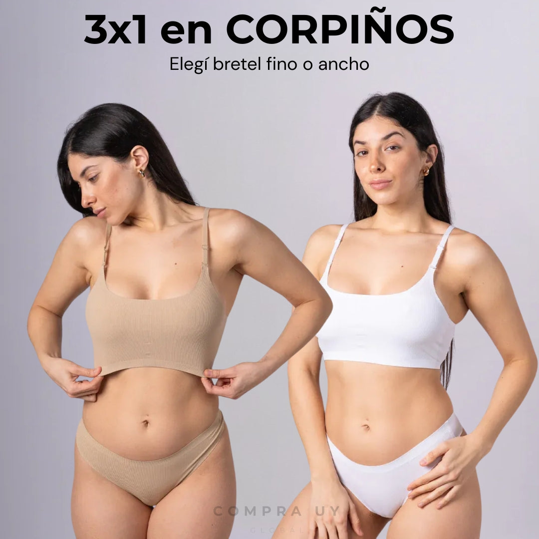 PROMO 3x1 | Corpiño Segunda Piel